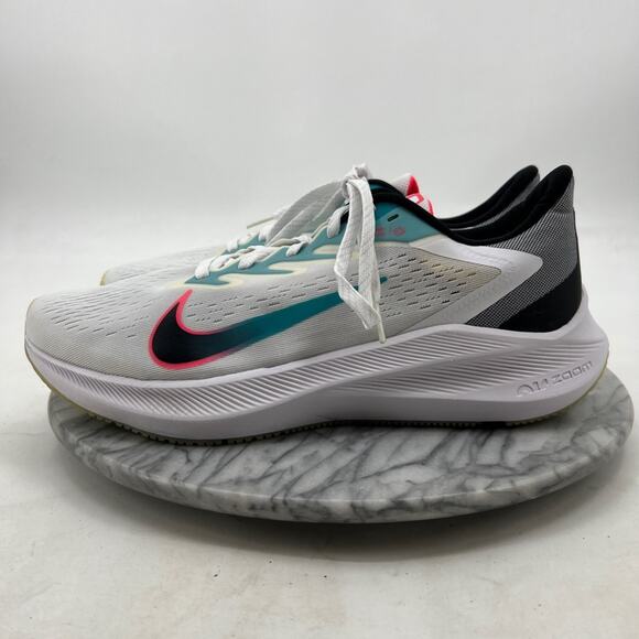 Nike Mens 11 Running Shoes Air Zoom Winflo 7 Lightweight Trainer CJ0291-100 - Picture 4 of 13